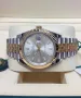 Rolex Datejust 41mm Two-Tone Yellow Gold White Dial Automatic Различни Варианти, снимка 3