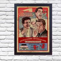 Добри момчета Goodfellas филм постер плакат, снимка 1 - Картини - 35565721