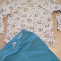Комплект блуза с панталон , снимка 1 - Комплекти за бебе - 42958922