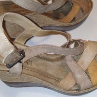 Samoa Vera Pelle - Италиански сандали, снимка 2 - Сандали - 32669694