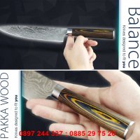 Нож дамаска стомана - код 2564, снимка 9 - Прибори за хранене, готвене и сервиране - 28262913