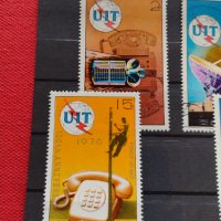 Пощенски марки чиста комплектна серия Телекомуникации 1976г. Редки за колекция - 22590, снимка 6 - Филателия - 36652213