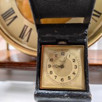 Стар Немски Механичен Миниатюрен Пътнически Часовник Kienzle, снимка 1 - Антикварни и старинни предмети - 36938695