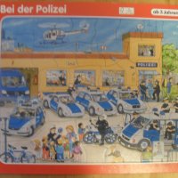 Пъзели - Полиция, Сметосъбиране, Равенсбургер - 3+, снимка 5 - Игри и пъзели - 35214629