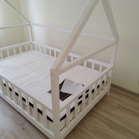 Детско легло тип къщичка, снимка 3 - Мебели за детската стая - 39081428