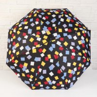 2225 Автоматичен сгъваем чадър за дъжд Квадрати, снимка 3 - Други - 33161169