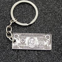 Ключодържател висулка 100 долара банкнота , снимка 2 - Други - 43362915