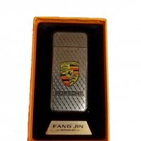 Луксозна USB запалка за цигари с лого на Порше Porsche, снимка 1 - Запалки - 39306065