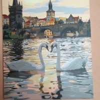 Романтична Прага нова картина , снимка 4 - Картини - 32684680