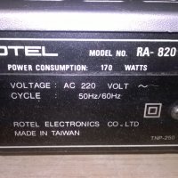 rotel ra-820 ll-stereo amplifier-внос франция, снимка 11 - Ресийвъри, усилватели, смесителни пултове - 26945270