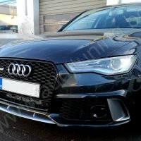 Предна броня за Ауди А6/C7 facelift/RS6/Audi A6 2016 2017 2018, снимка 7 - Тунинг - 33299310