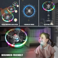 Мини дрон за деца с LED светлина, 3D флип и 3 скоростни режима, снимка 4 - Образователни игри - 43429480