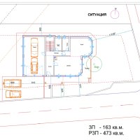 Проект за къща РЗП 473кв.м три етажа и гараж проектиране архитект, снимка 6 - Ремонти на къщи - 40483896