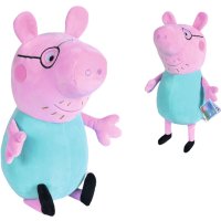Peppa Pig - Плюшен татко прасе, 37 см 109261005, снимка 3 - Плюшени играчки - 44126617