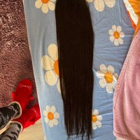Естествена славянска коса 80см треса, снимка 5 - Аксесоари за коса - 38907704