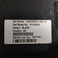 Dell inspiron N5110 за части, снимка 4 - Части за лаптопи - 43204680