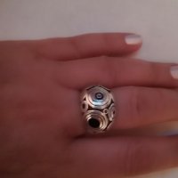 Сребърен пръстен, снимка 2 - Пръстени - 26658405