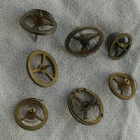 Колела, Запасни Части за Старинен Механичен Часовник, снимка 5 - Антикварни и старинни предмети - 37216932