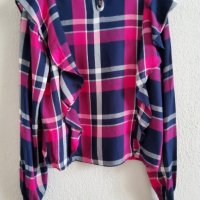 Красива карирана блуза, снимка 3 - Ризи - 37758849