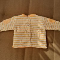 Оранжево бебешко яке размер 6 месеца, снимка 5 - Бебешки якета и елеци - 43058505