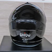 Каска за мотоциклет SHIDO Integral (вградени слънчеви очила), снимка 5 - Аксесоари и консумативи - 43804234