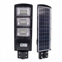 Мощен Соларен LED Прожектор  , уличен с монтажна стойка, соларен панел, ДУ, 900W, 6000K, IP65, снимка 2 - Соларни лампи - 38326956