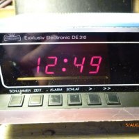 INTERCORD Exklusiv Electronic DE 310 radio clock alarm - vintage 78 - финал, снимка 2 - Други - 26209818