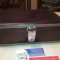 кожено куфарче с златен обков-внос швеция 1907210922, снимка 9 - Колекции - 33560555