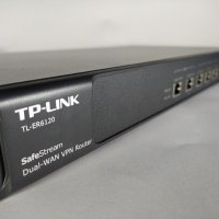 TP-Link TL-ER6120 SafeStream Gigabit Multi-WAN VPN Router, мощен рутер в отлично състояние, снимка 3 - Рутери - 38273388