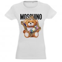  Тениска Moschino Bear принт Нови модели и цветове, снимка 6 - Тениски - 33613386