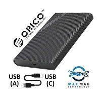 Orico външна кутия за диск Storage - Case - 2.5 inch TYPE C Black - 2521C3-BK, снимка 1 - Други - 43061836