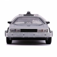 Jada 253255021 Back Delorean (Future) Die-cast Toy Time Machine Car, снимка 3 - Коли, камиони, мотори, писти - 44126667