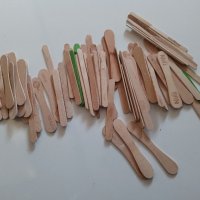 Дървени клечки - 78 броя, снимка 1 - Колекции - 39889326