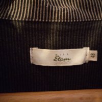 Кафяво сако/елече с къс ръкав марка Etam, снимка 3 - Елеци - 27782905