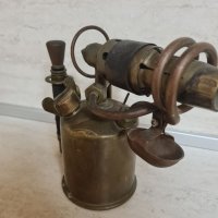 Антична газова горелка, снимка 4 - Антикварни и старинни предмети - 38062605
