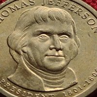 Възпоменателна монета THOMAS JEFFERSON 3 президент на САЩ (1801-1809) за КОЛЕКЦИЯ 37762, снимка 3 - Нумизматика и бонистика - 40764301
