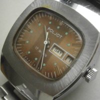 POLJOT, 23 jewels, made in USSR, day-date quickset!, снимка 2 - Мъжки - 43240460