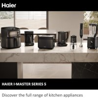 Нов Haier I-Master 550W Кухненски Робот - Стъклен Съд, Двойни Остриета, снимка 7 - Други - 43666884