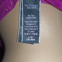 Victoria Secret L-Фини микрофибърни луксозни бикини с лъскавина в цикламен цвят , снимка 6 - Бельо - 43176407