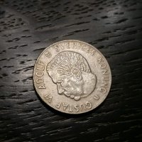 Монета - Швеция - 1 крона | 1969г., снимка 2 - Нумизматика и бонистика - 35603789