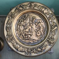 барокова чиния за декорация, снимка 1 - Антикварни и старинни предмети - 38493334