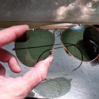 Слънчеви очила Ray Ban Bausch & Lomb - Рей Бан авиатор, снимка 2 - Антикварни и старинни предмети - 37157196
