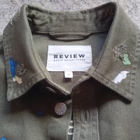 Дънкова риза Review, снимка 6 - Ризи - 38623890