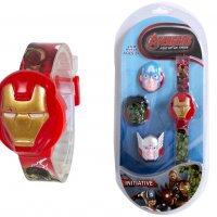 Детски часовник на Отмъстителите - Marvel, Avengers (Хълк, Железният човек,Тор, Капитан Америка), снимка 1 - Детски - 32649615