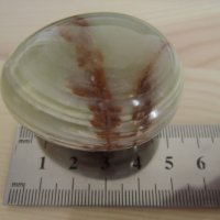 Яйце от мраморен оникс., снимка 2 - Други - 28713444