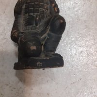 Стара китайска керамична статуетка-войник, снимка 4 - Колекции - 40167912