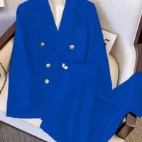 дамско елегантно сако и панталон в 4 цвята , снимка 5 - Комплекти - 44044932