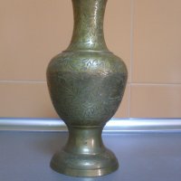 Бронзова ваза "Индия"., снимка 1 - Други ценни предмети - 26628761