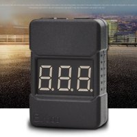 BX100 1-8S Lipo Battery Voltage Tester/ Low Voltage Buzzer Alarm/ Battery Voltage Checker , снимка 3 - Друга електроника - 35323419