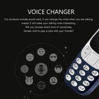 VOICE CHANGER Гласов Mодулатор на Гласа Промяна на Гласа Запис на Разговорите Глас Mодулатор Гласов, снимка 1 - Телефони с две сим карти - 43499741